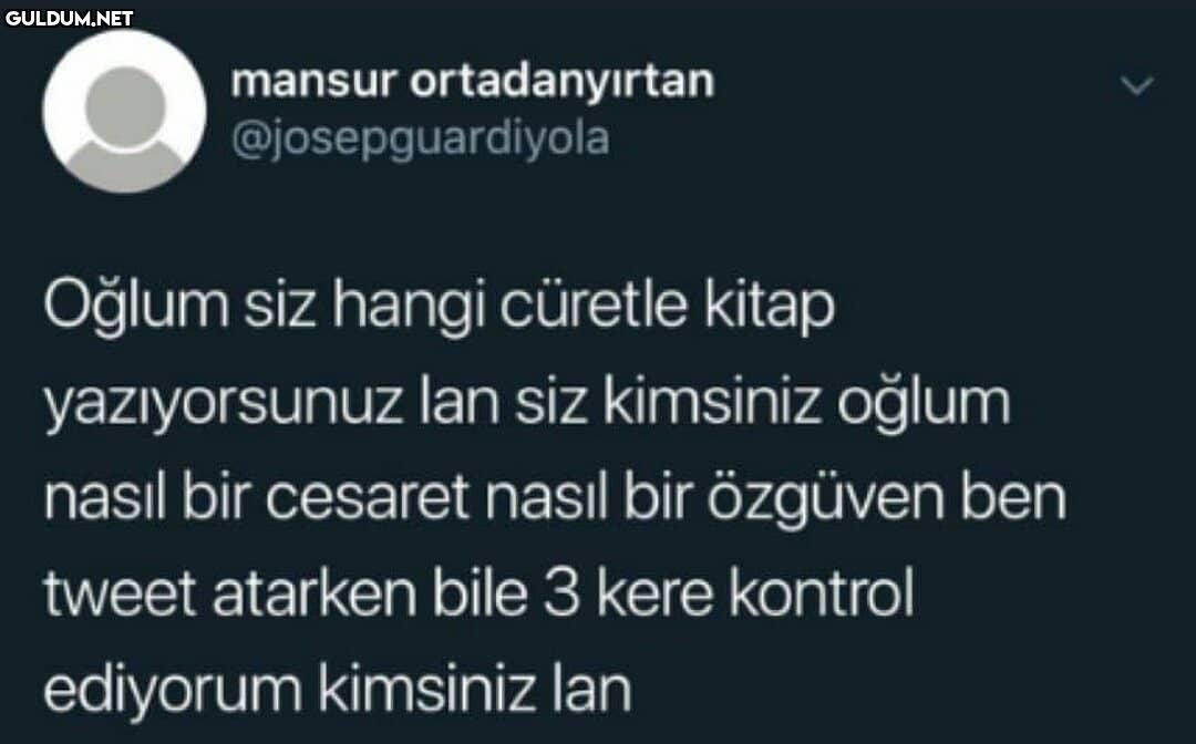 bayıldığım twitlerden...