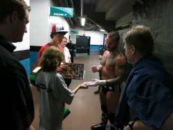 thecmpunk:  RAW Live Event Backstage; Worcester,
