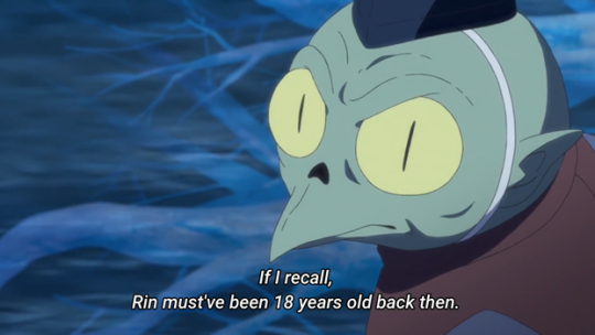 Sadly Antisessrins need reminding again: Rin is never referred to