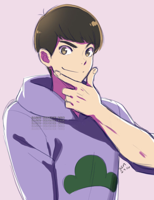 gem2niki:  Speedpainting 0752Karamatsu! Prev Osomatsu