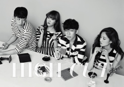 fyeahkoreanphotoshoots:  Akdong Musician &amp; Nam Joo Hyuk &amp; Lee Ha Eun - High Cut Magazine vol. 128 