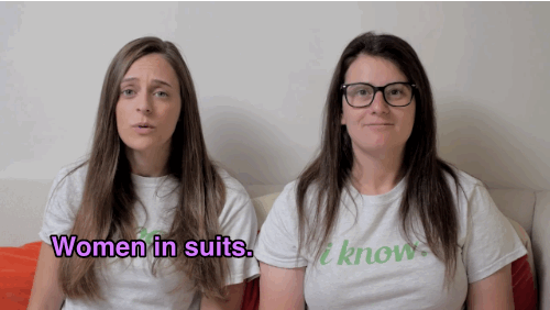 eh-zed-oh:  Women in suits? YES. [x]  Yeeeesss.