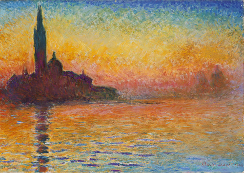 Painting of the Day | 05.31.2016San Giorgio Maggiore by Twilight by Claude Monet (1908)