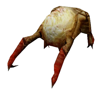 lowpolyanimals: Standard Headcrab from Half-Life