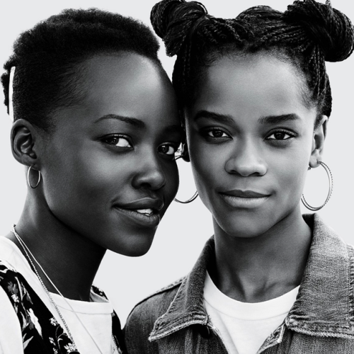 Porn Pics fallenvictory: Letitia Wright and Lupita