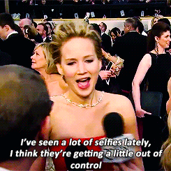 jenniferlawrencedaily:  Interviewer: You know that you’re a role model to many