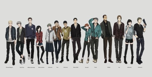 fighting-for-nihon:  Attack on Titan Episode.21 took away my beloved Recon Squad from me and Eren and Levi. And everyone in the SNK fandom. May they all rest in peace   (Credit for art pieces 1,2,4,5,6 in the above post go to who ever made them. I only