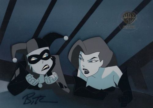 The New Batman Adventures: Holiday Knights ep.Original production cels, mostly signed by Bruce Timm