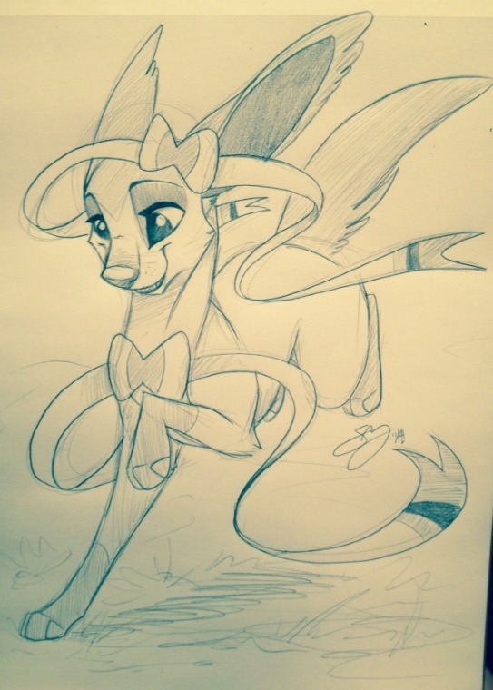 famosity14:  Eeveelution set from FiestaEquestria Some are still available for purchase