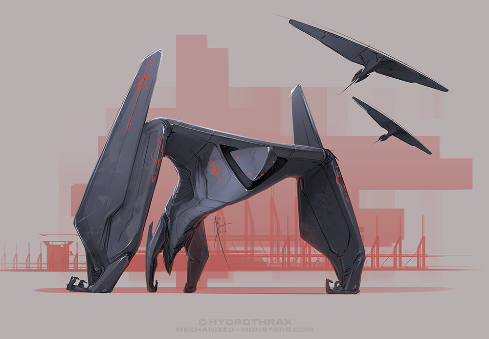 hydrothrax:  Wingy things! Just playing around. None of these are based on any particular