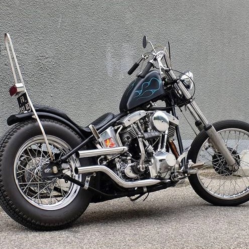 Check out this badass shovel from @johnnybegood1340 #chopcult #chopper #shovelheadchopper #shovelhea