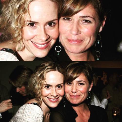 #TBT #SarahPaulson and #MauraTierney at the opening night of Some Girl(s), 2006