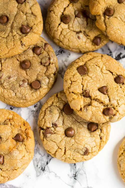 guardians-of-the-food: Chocolate Chip Biscoff Cookies Recipe source: Marsha’s Baking Addi