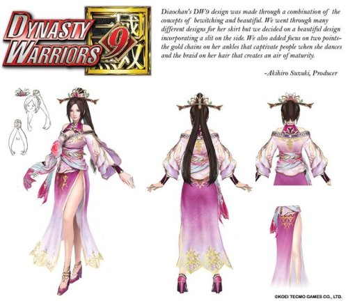 threekingdomsstuff:Dynasty Warriors 9: Diaochan 