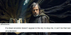 stripperskywalker:some last jedi text posts for yall