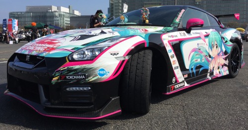 Nissan Skyline GTR R35Hatsune Miku   @jdmtengoku