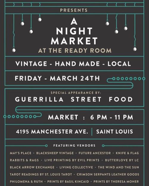 @maysplace_stl @maysnightmarket Count down begins!! I&rsquo;ve been brewing up some special piec