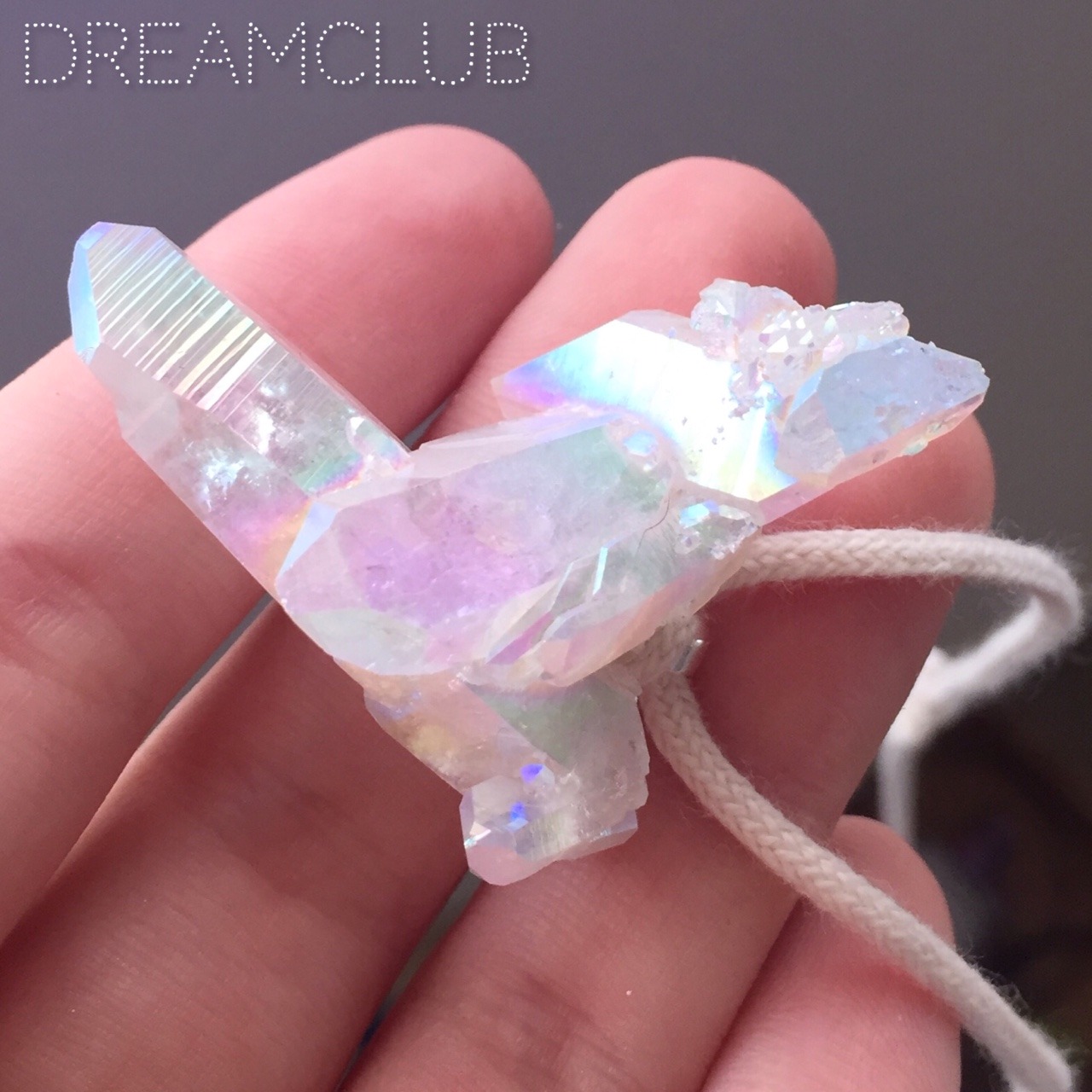 cosmicdreamclub:  new angel aura necklaces! ☺️✨🌸💕💫  shopdreamclub.com