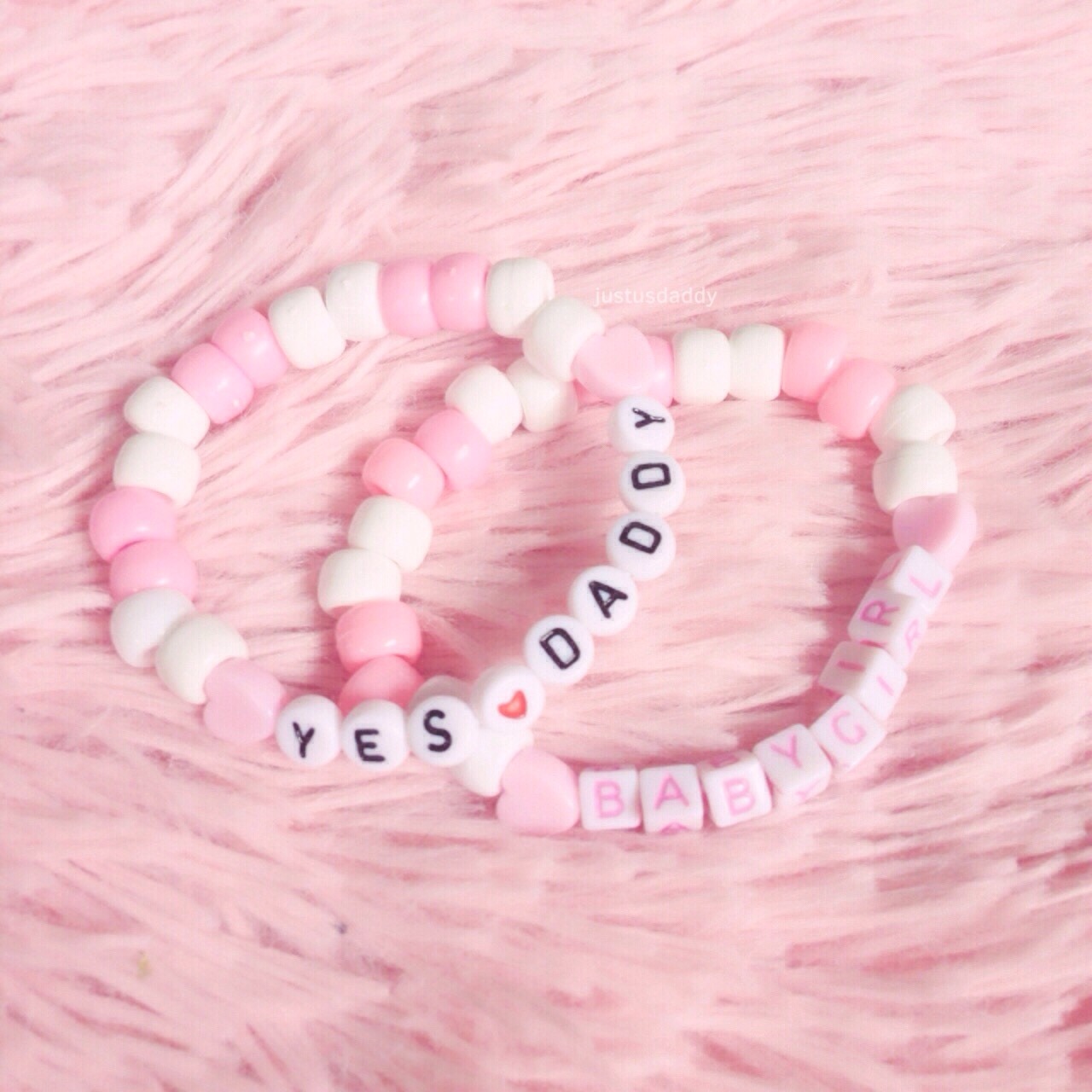 justusdaddy:  custom bracelets for a customer all the way out in latvia! ♡ 