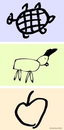  expectation VS. reality : Kris drawing 