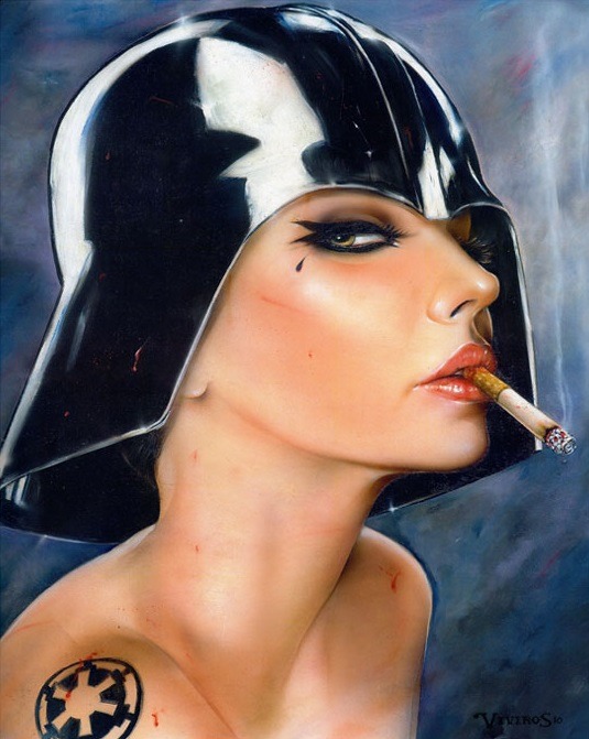 art-and-fury:  Lord Invade-Her - Brian M. Viveros  Sex