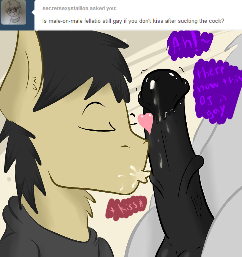 askjamestempest:  rule number one its not gay if you do not kiss the cock and the