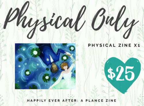planceeverafter:PREORDERS NOW OPEN FOR HAPPILY EVER AFTER: A PLANCE ZINE Orders are available from O