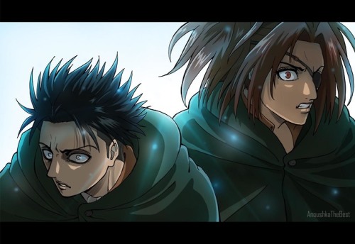 anoushkathebest: Levi and Hanji