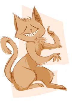 cats-den:I draw a cat, again :V