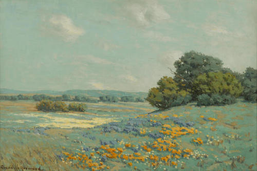 California Poppy Field, Granville Redmond, 1915