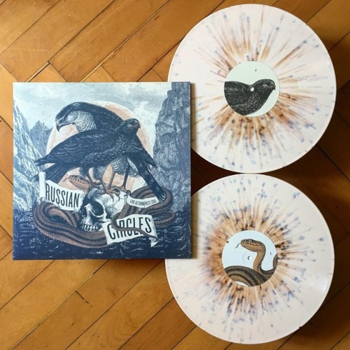 Russian Circles - Live at dunk!fest | 2lp gatefold 180gr Bronze Splatter in Bone Vinyl /500