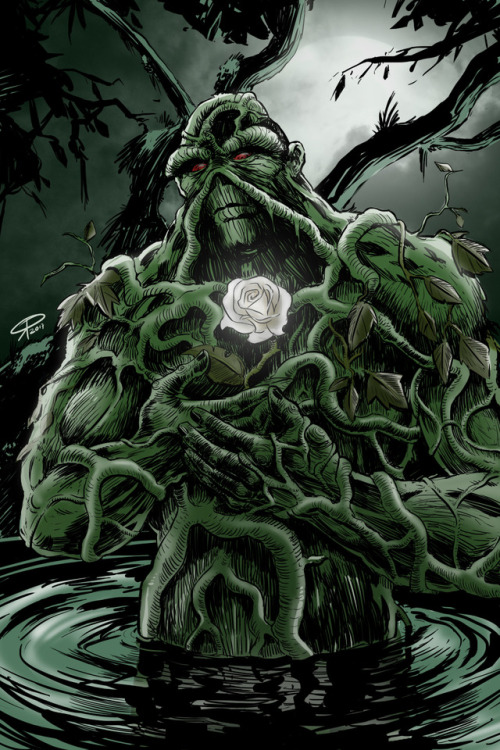 Swamp Thing (colored)