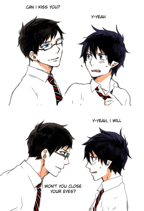 thatshamelessyaoishipper:  Saw this comic untranslated on Tumblr before and set a goal for myself. So, here it is, Okumuracest, in all its wincest glory~ All credit for the art goes to はんぺん. 