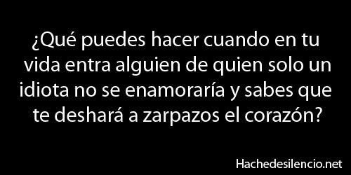 Hache de silencio