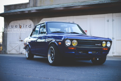 cette-annee:  Dustin Frisk’s 1972 Datsun 510 - shot by Courtney Cutchen on Flickr.