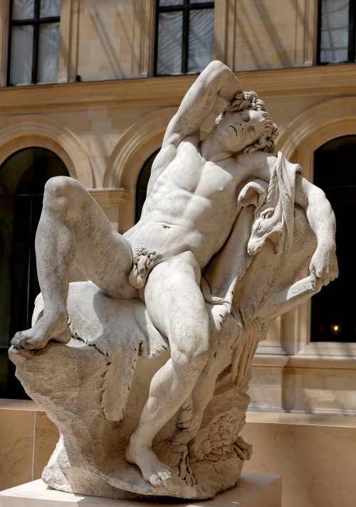 carlboygenius: Archetype: Sleeping Satyr (Greek) / Faun (Roman) Sculpture. “The Barberini Faun