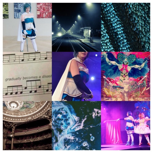 Cosplay Aesthetic - Sayaka Miki - PMMM I&rsquo;m weak for aesthetic collages, and a rather new c