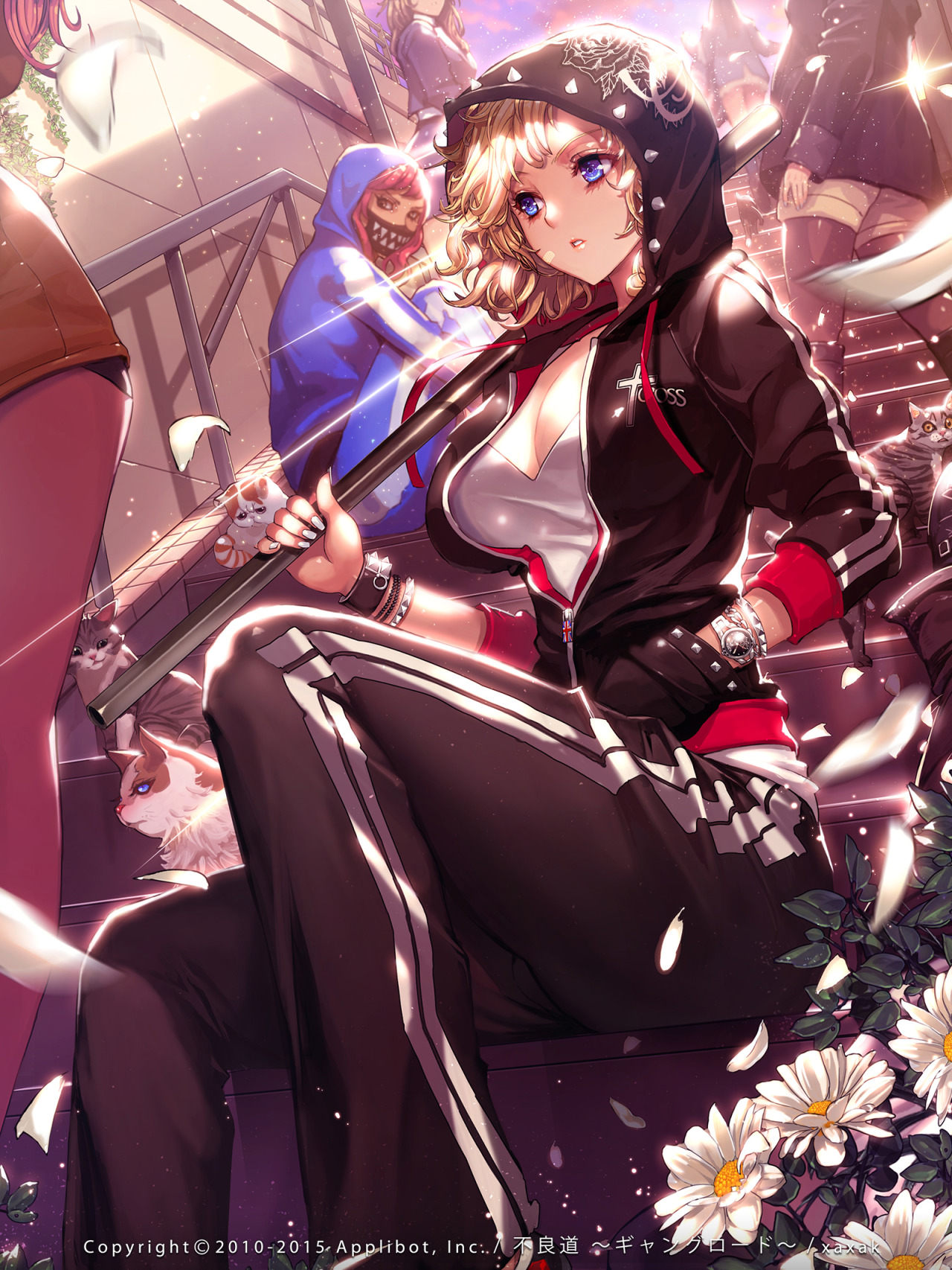 「不良道 ギャングロード Gangroad 古ケ崎 真苑」/「xaxak」のイラスト