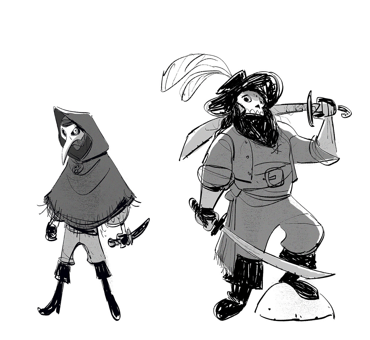 bobbypontillas: An assortment of character concepts from Season 1 of Tangled to end