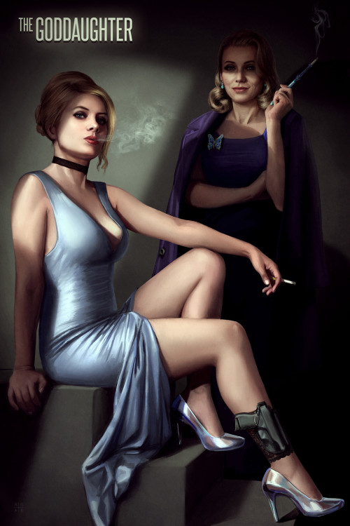 the-inkfrastructure: adventurelandia: Noir Princesses by Ástor Alexander Oh this is right up my all
