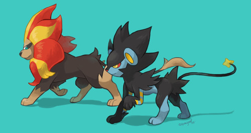 pokemonpalooza: some lions by ~squeegool