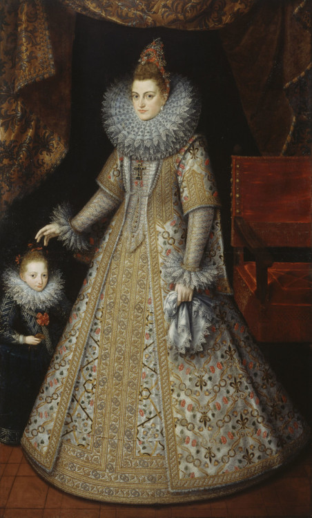 The Infanta Isabella or Isabel Clara Eugenia, Archduchess of Austria and ruler of the Spanish Nether