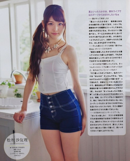 yic17:Nogizaka46 (Nanase, Maiyan, Nanamin, Sayurin) | BOMB 2014.08 Issue Part 2 Photoshop enhanced by: Yic17
