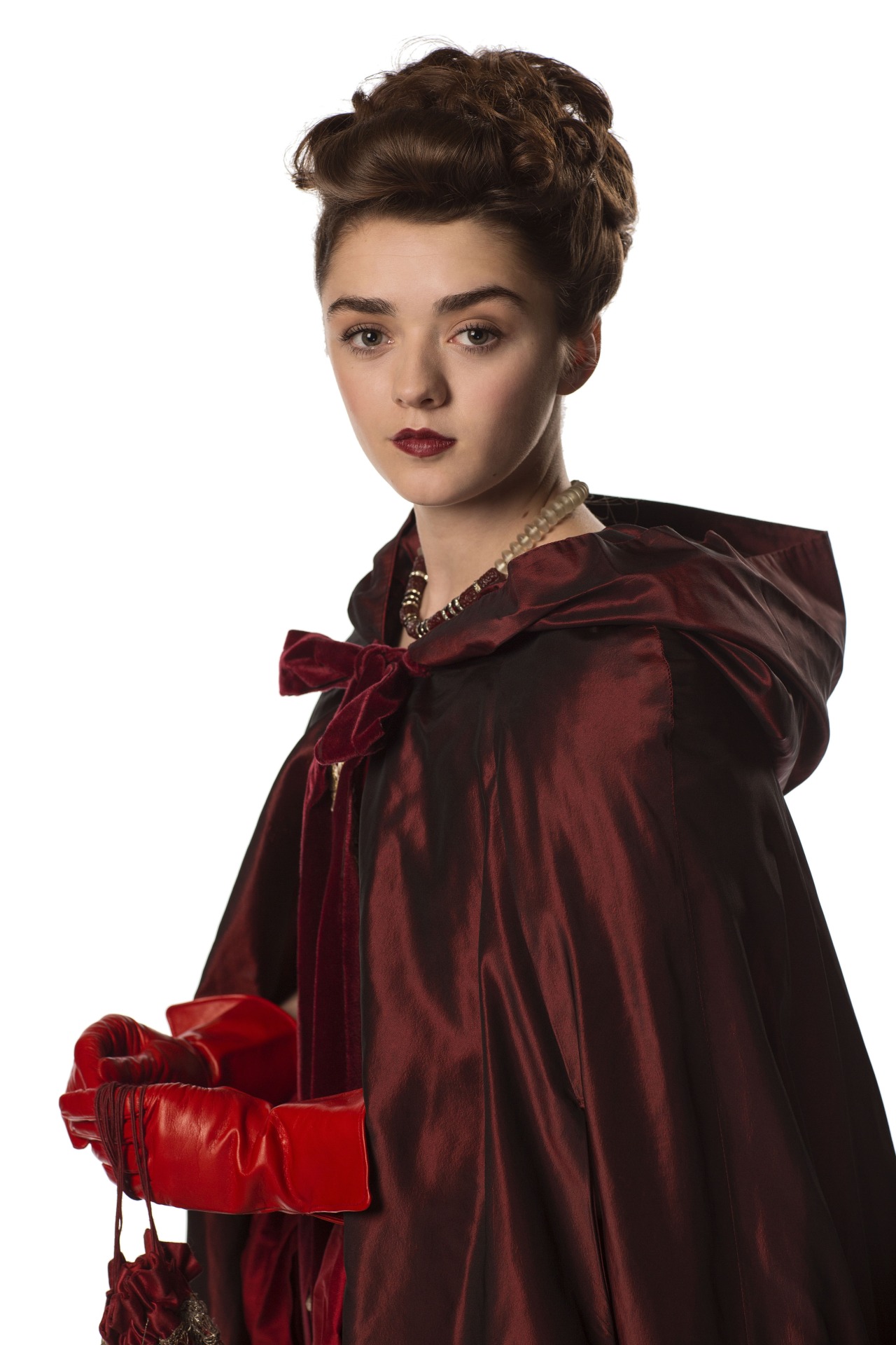 Maisie Williams 🇬🇧

 Promotional photographs from BBC sci-fi television series Doctor Who S9E06, 'The Woman Who Lived'