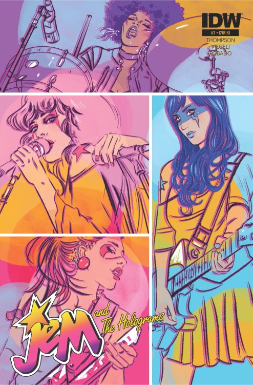 idwcomics:Jem and The Holograms #RI Cover by Tula Lotay