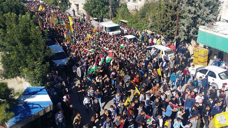 momo33me:  funeral of the martyr “Hassan Al Bu” killed by an ‪‎Israeli occupation