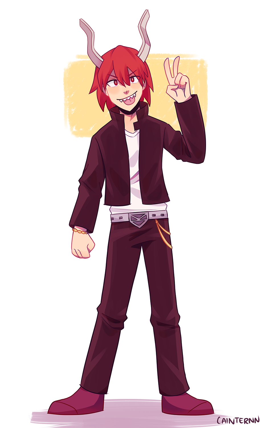 cainternn:  commission for @butterdont !i loved drawing this, kiri’s new outfit