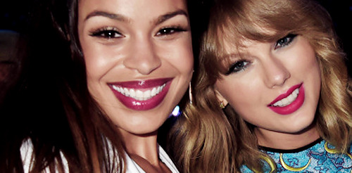 theswiftdaily:Taylor Swift with Jordin Sparks