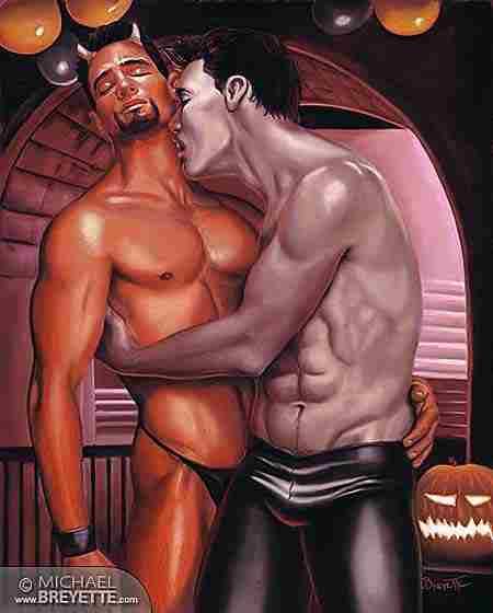 Halloween art by Michael Breyette