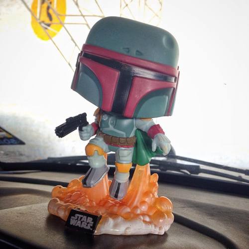 Probably on of the coolest Funkos ever designed. #bobafett #starwars #bountyhunter #funkopop #collec